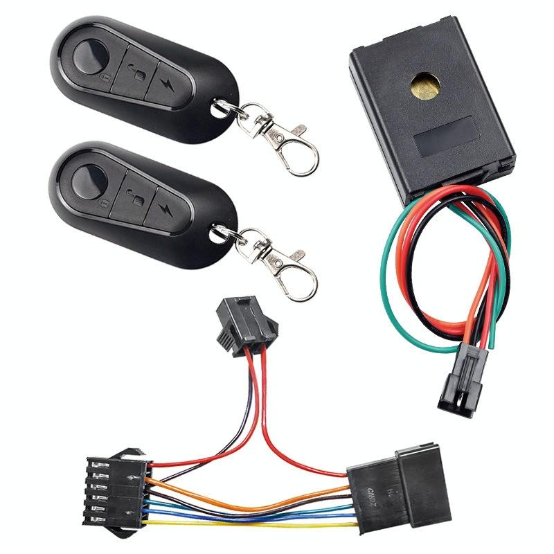 Universal Electric Scooter & Bicycle Anti-Theft Alarm + Remote - 36-72V-1964932287866998785