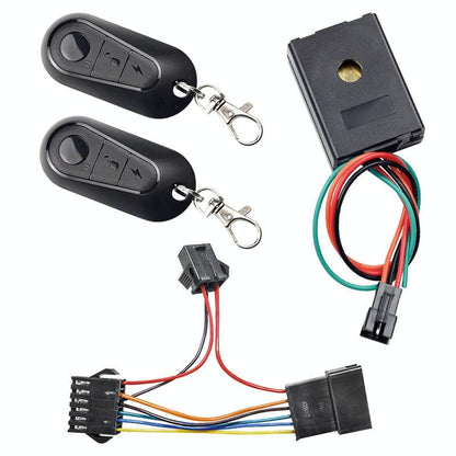 Universal Electric Scooter & Bicycle Anti-Theft Alarm + Remote - 36-72V-1964932287866998785