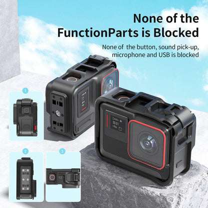 Amagisn Rabbit Cage For Insta360 Ace / Pro Sports Camera-1915197817530486788