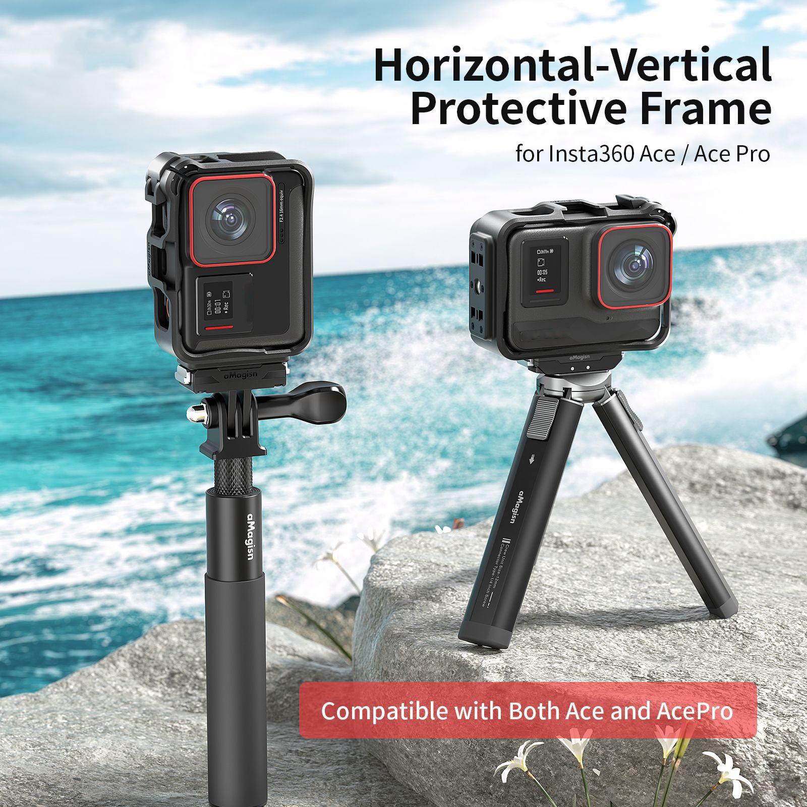 Amagisn Rabbit Cage For Insta360 Ace / Pro Sports Camera-1915197817530486790