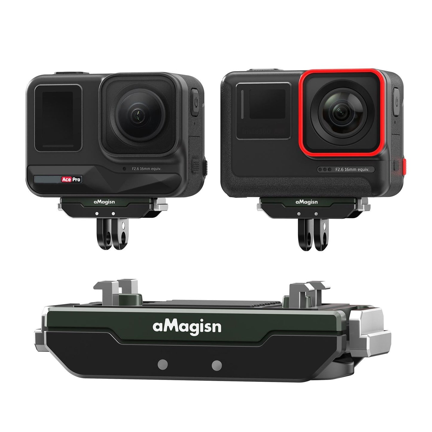 Amagisn Magnetic Quick Release For Insta360 Ace Pro Sports Camera-1915197671501598726