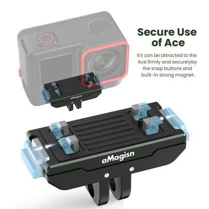 Amagisn Magnetic Quick Release For Insta360 Ace Pro Sports Camera-1915197671501598727