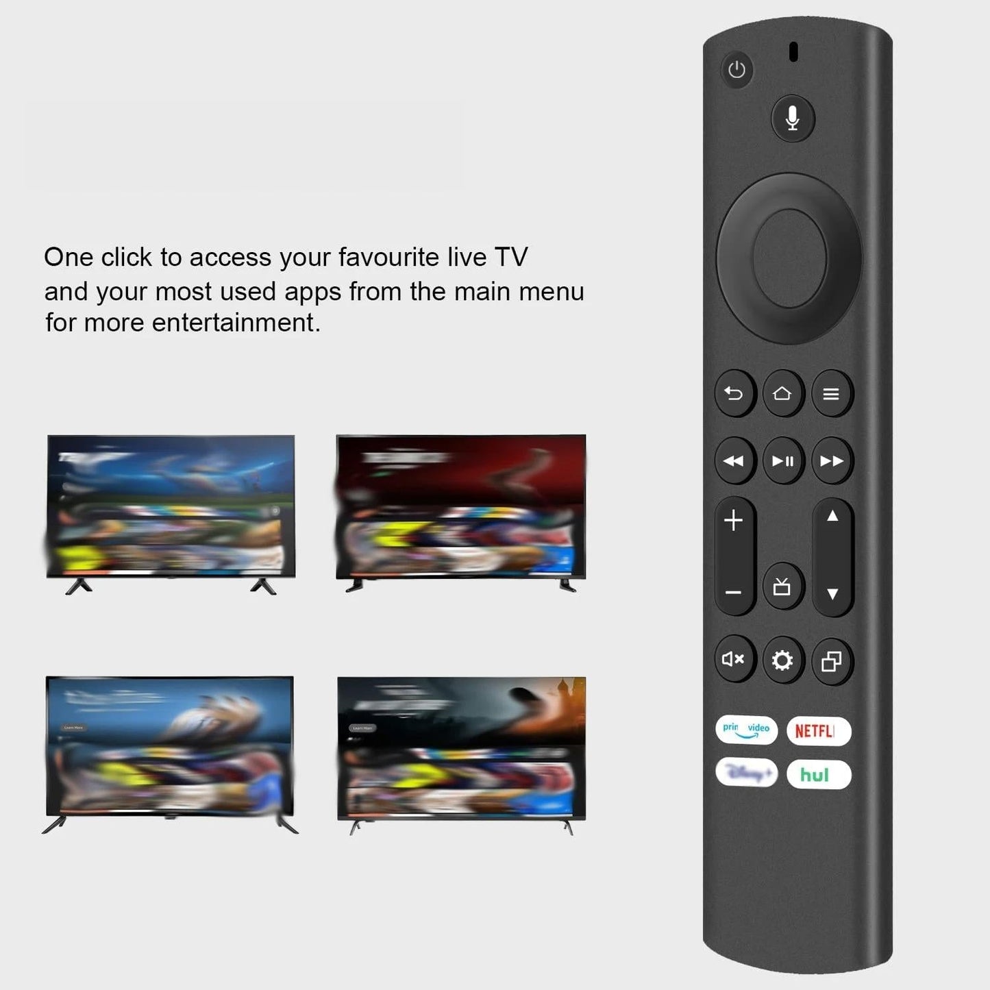 Smart Tv Voice Remote For Insignia Toshiba Fire Tv-1915197067077226500