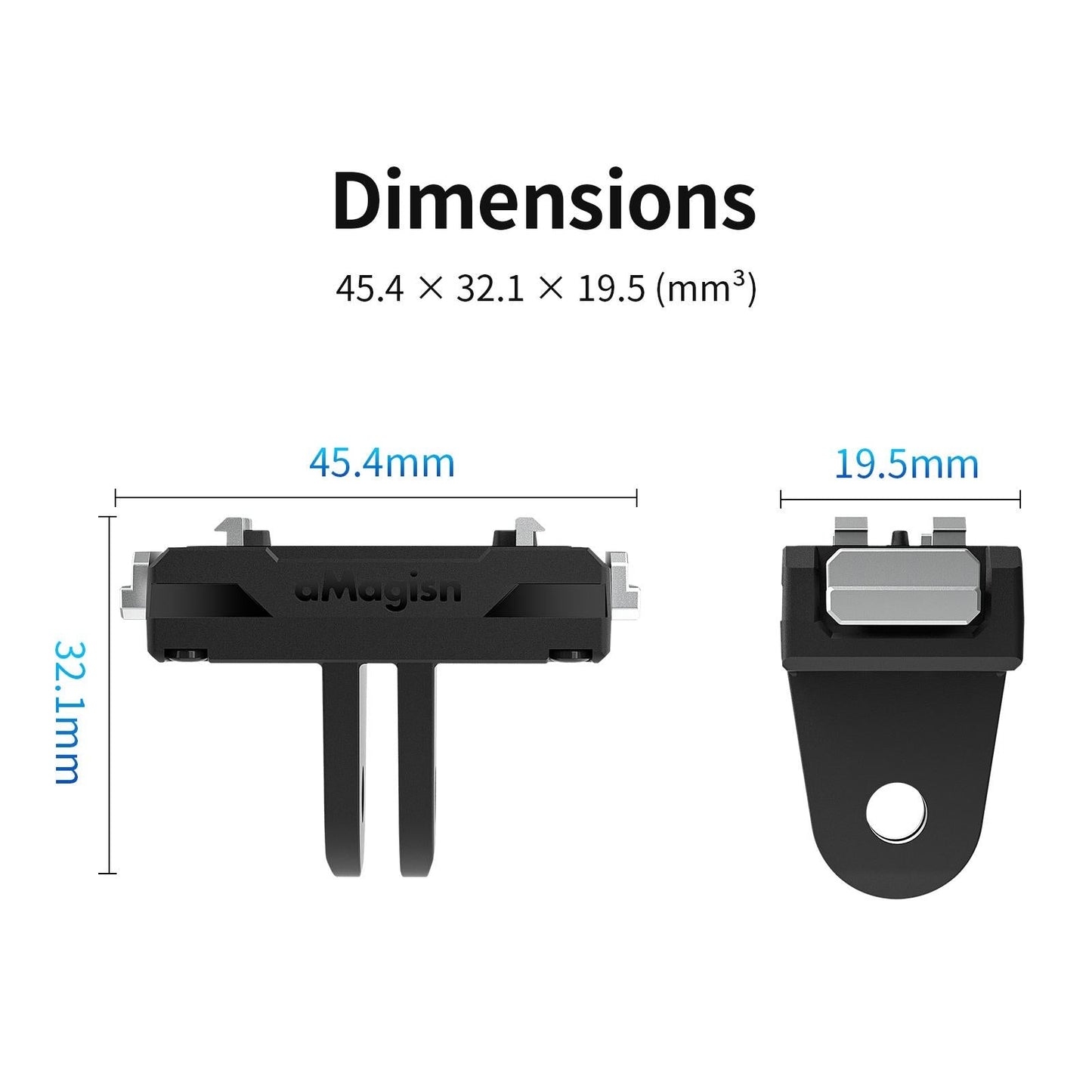 Amagisn Magnetic Quick Release For Insta360 Ace / Ace Pro Sports Camera-1922443438297583620