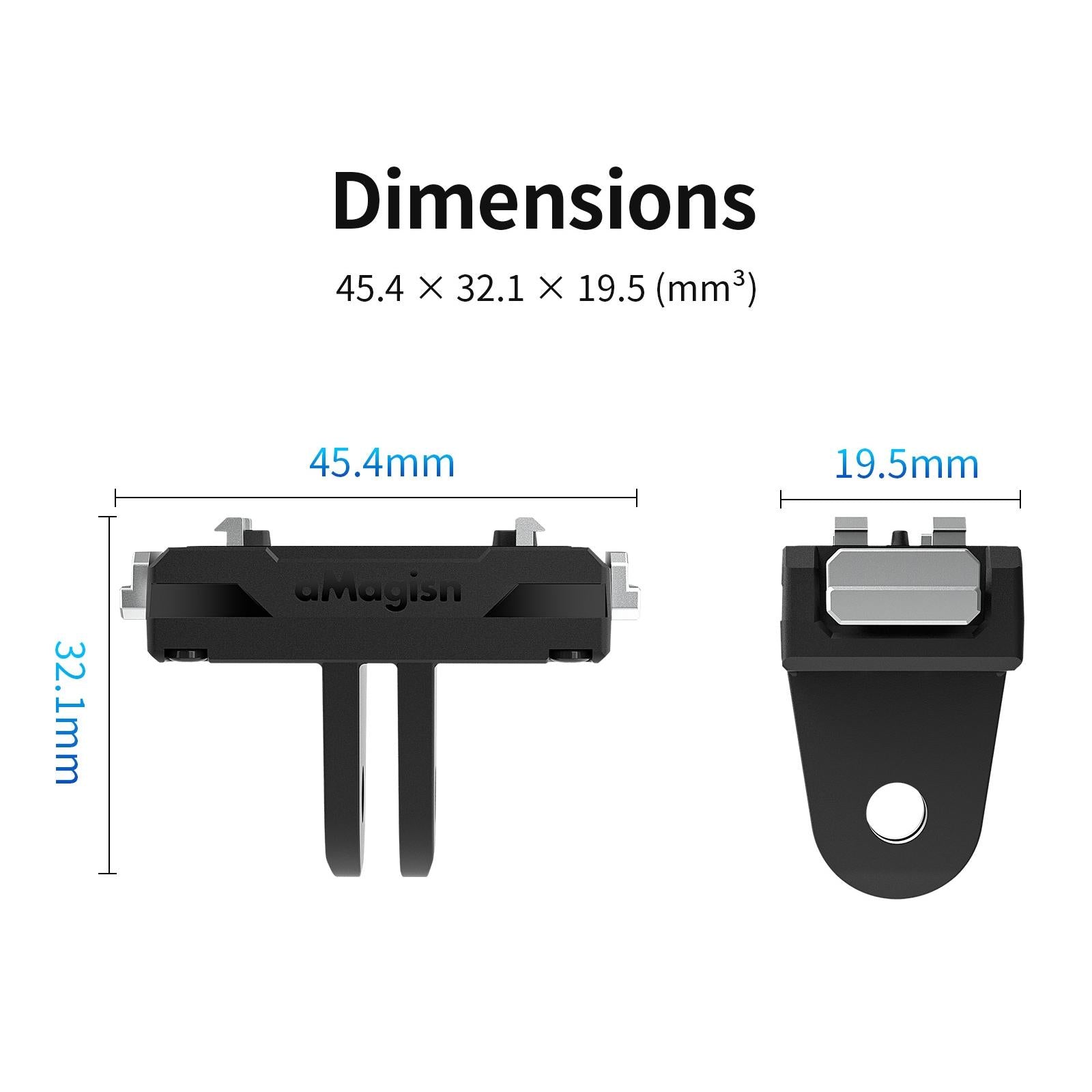 Amagisn Magnetic Quick Release For Insta360 Ace / Ace Pro Sports Camera-1922443438297583620