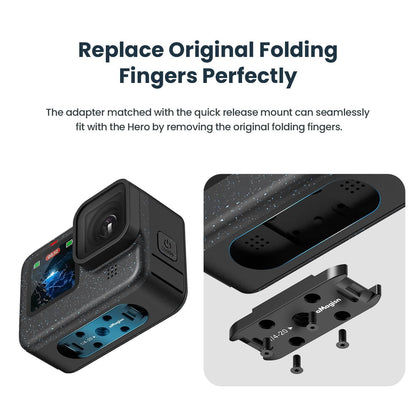 Magisn Magnetic Kit For Gopro Hero12 / 11 / 10 / 9 - Metal Absorption-1915198061840306183