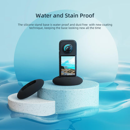 Silicone Desktop Base For Insta360 X3 Amagisn-1915196924705771528