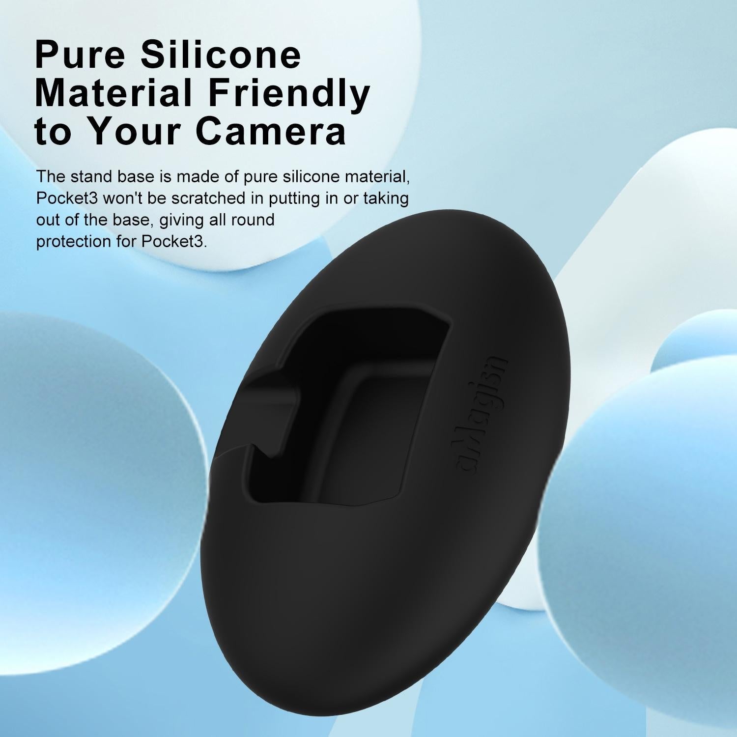 Silicone Base For Dji Pocket 3 - Double Sided Glue-1915196944574189573