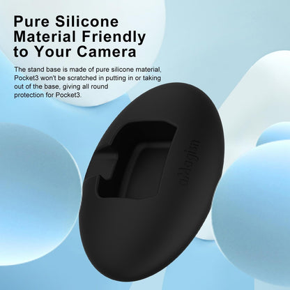 Silicone Base For Dji Pocket 3 - Double Sided Glue-1915196944574189573