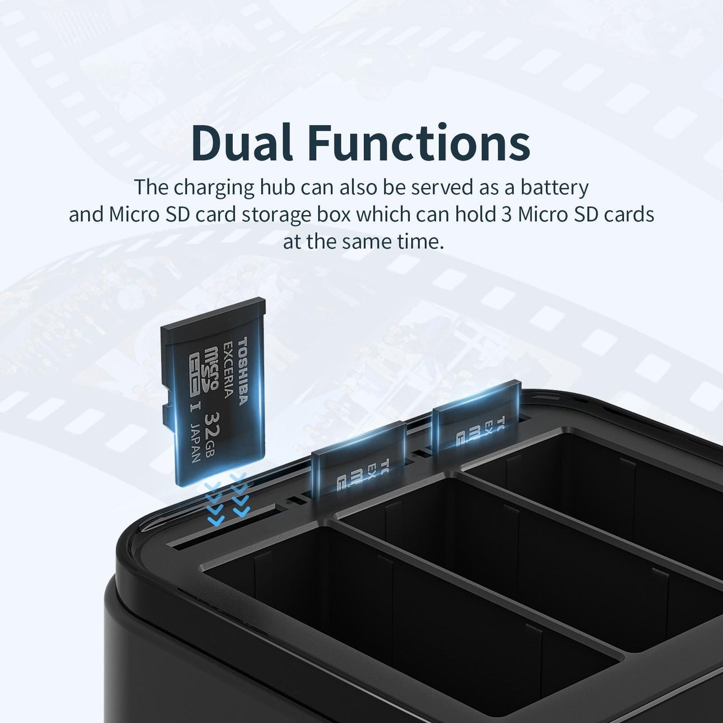 Gopro Hero Battery Charger Seat - Amagisn-1915198079003398150