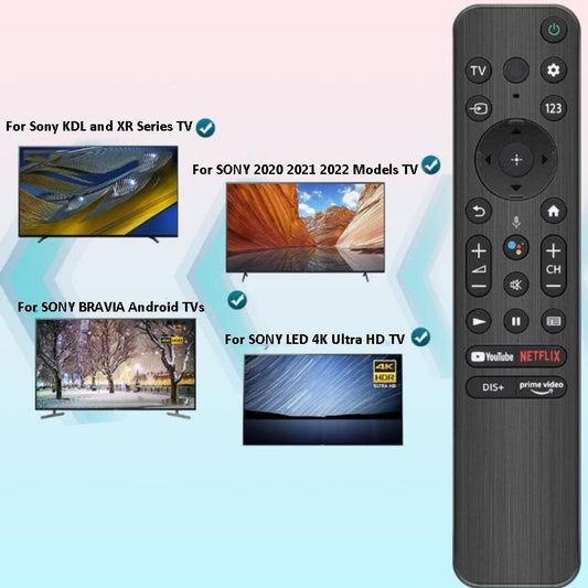 Bluetooth Voice Remote For Sony Kdl / Xr / 4K Bravia Tv-1915197823217963009