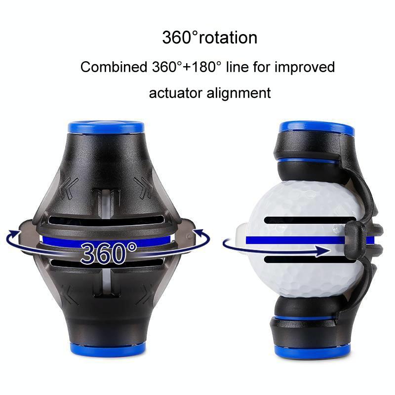 360-Degree Rotatable Golf Ball Scriber With 2 Pens - Draw Five Lines-1964932186717163523