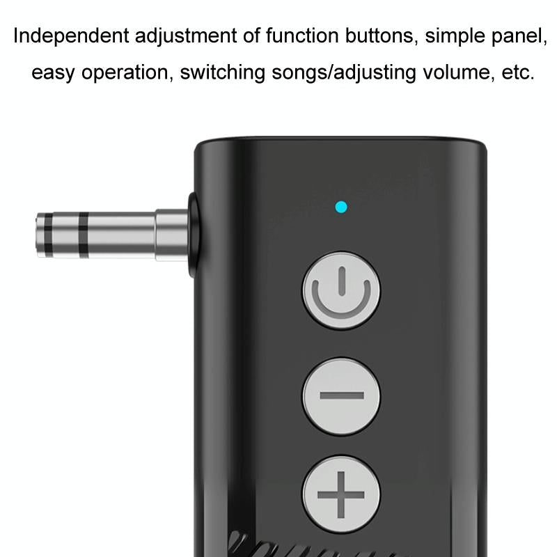 Wireless Car Audio Adapter With Bluetooth 5.3 And Tf Playback-1915198249480884230
