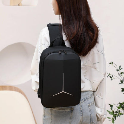 Versatile Drone Storage Backpack - Crossbody Chest Bag-1964932207273447425