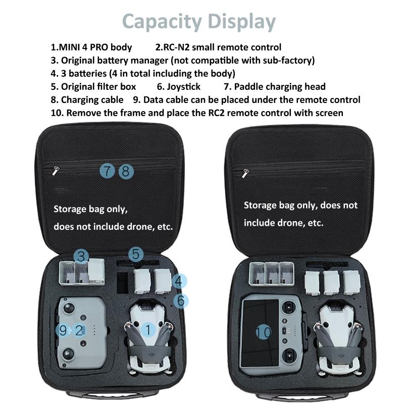 Drone Shoulder Bag For Dji Mini 4 Pro - Storage Box-1969996404512395267