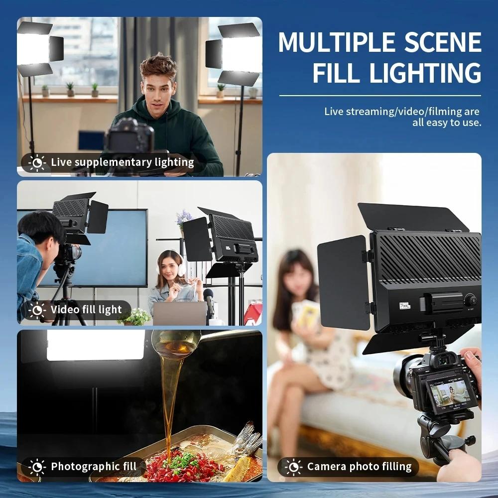 20W Dual Temperature Photography Fill Light Set-1964932337724690434