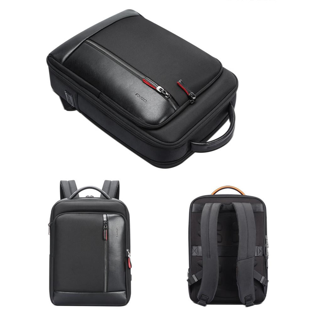 Waterproof Anti-Theft Laptop Backpack - Large Capacity Black-1915196937540341761
