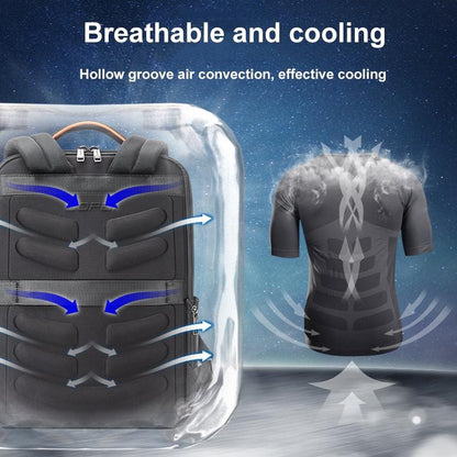 Waterproof Anti-Theft Laptop Backpack - Large Capacity Black-1915196937540341765