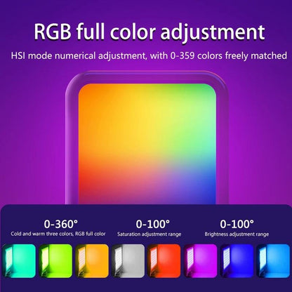 Portable Rgb Fill Light For Handheld Photography-1915198364409008134