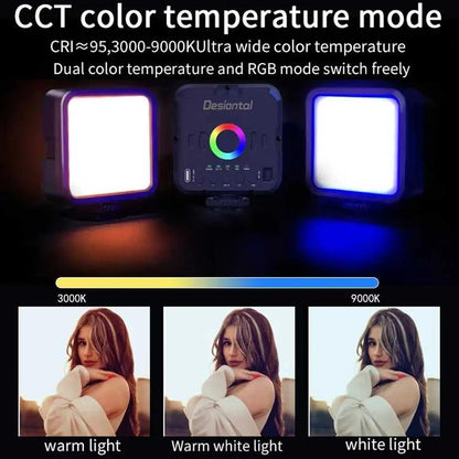 Portable Rgb Fill Light For Handheld Photography-1915198364409008135