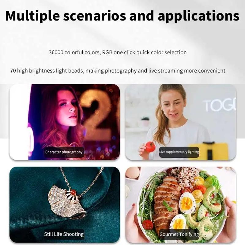 Portable Rgb Fill Light For Handheld Photography-1915198364409008137