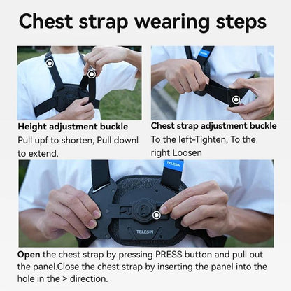 Sports Camera Quick Release Chest Strap - Accessory-1915197846777368578