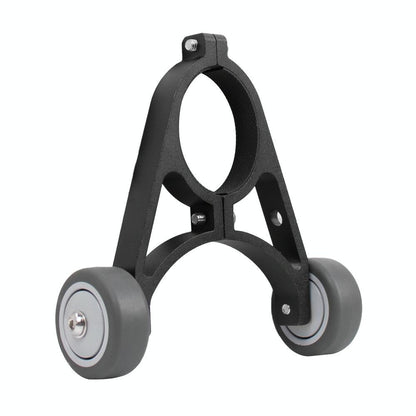 Foldable Auxiliary Wheel Bracket For Electric Scooters - Compatible With Xiaomi Ninebot And More - Black-1964932200717750275