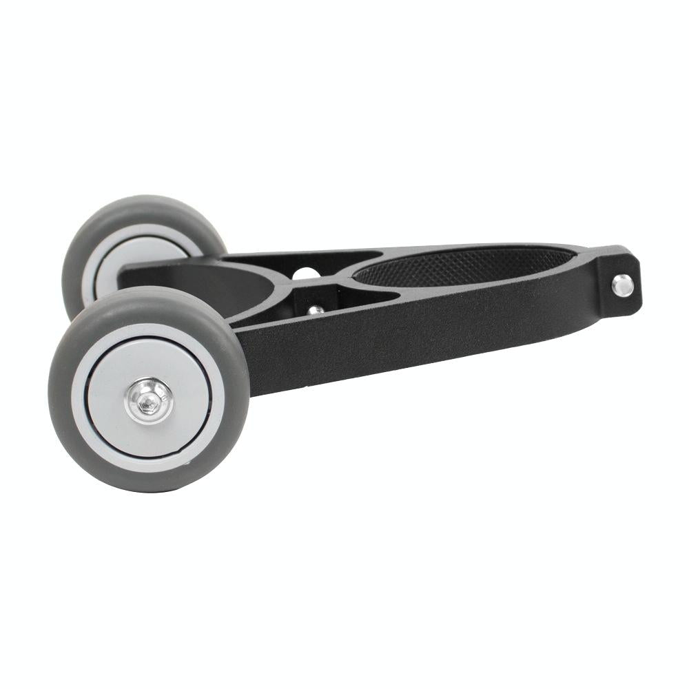 Foldable Auxiliary Wheel Bracket For Electric Scooters - Compatible With Xiaomi Ninebot And More - Black-1964932200717750277