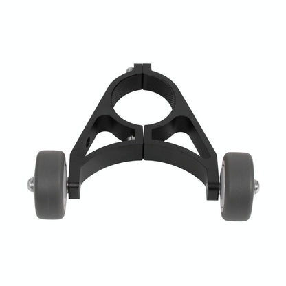 Foldable Auxiliary Wheel Bracket For Electric Scooters - Compatible With Xiaomi Ninebot And More - Black-1964932200717750278