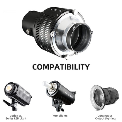 Optical Snoot For Bowens Mount Flash - Studio Accessory-1915198376090144771