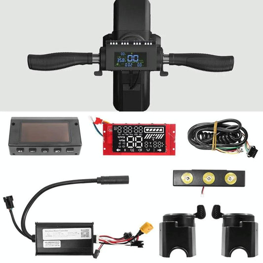8 Electric Scooter Controller Display Kit For Kugoo S1 / S2 / S3 / Etwow - Black 8 Size-1964932233252966401