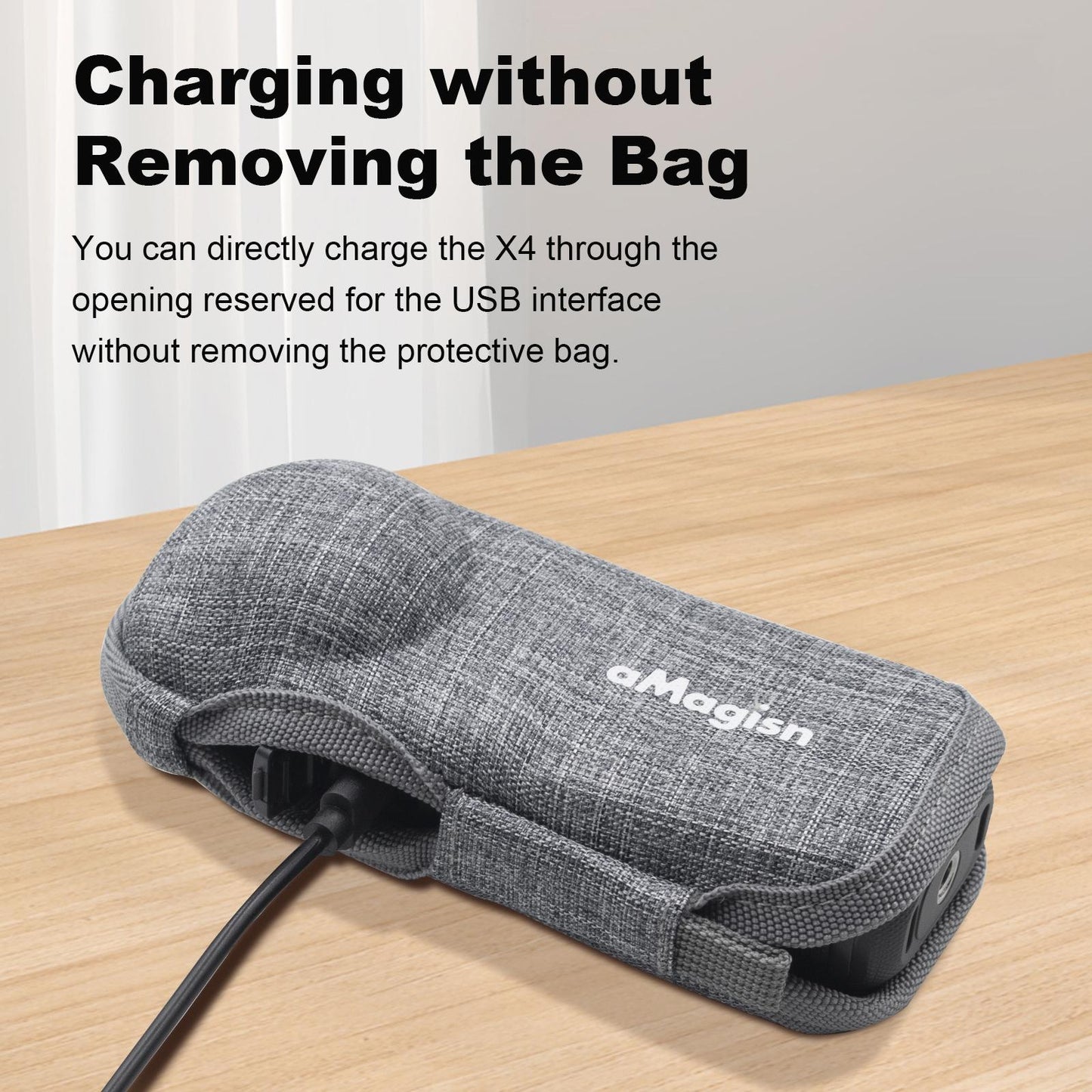 Amagisn Storage Bag For Insta360 X4 - Anti-Scratch Carry Case-1915197377921290244