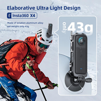 Amagisn Metal Protective Housing For Insta360 X4 With 2 Claws And Rabbit Cage-1915197938431299587