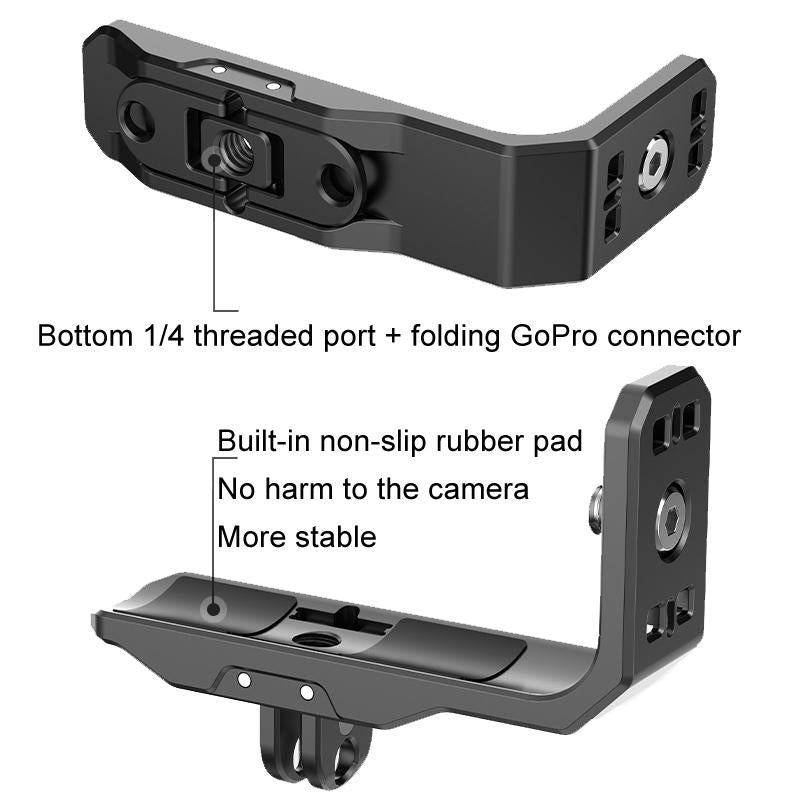 Quick Release Magnetic Bracket For Insta360 X4 / X3 - Horizontal & Vertical Shooting-1922443429871226883
