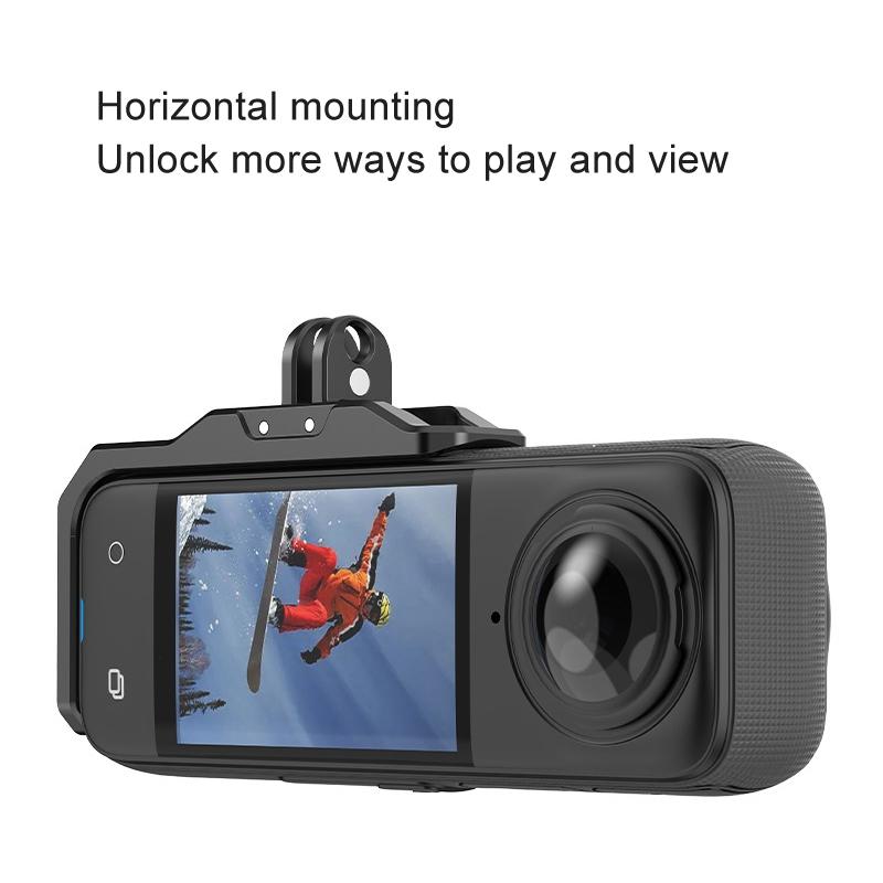 Quick Release Magnetic Bracket For Insta360 X4 / X3 - Horizontal & Vertical Shooting-1922443429871226884
