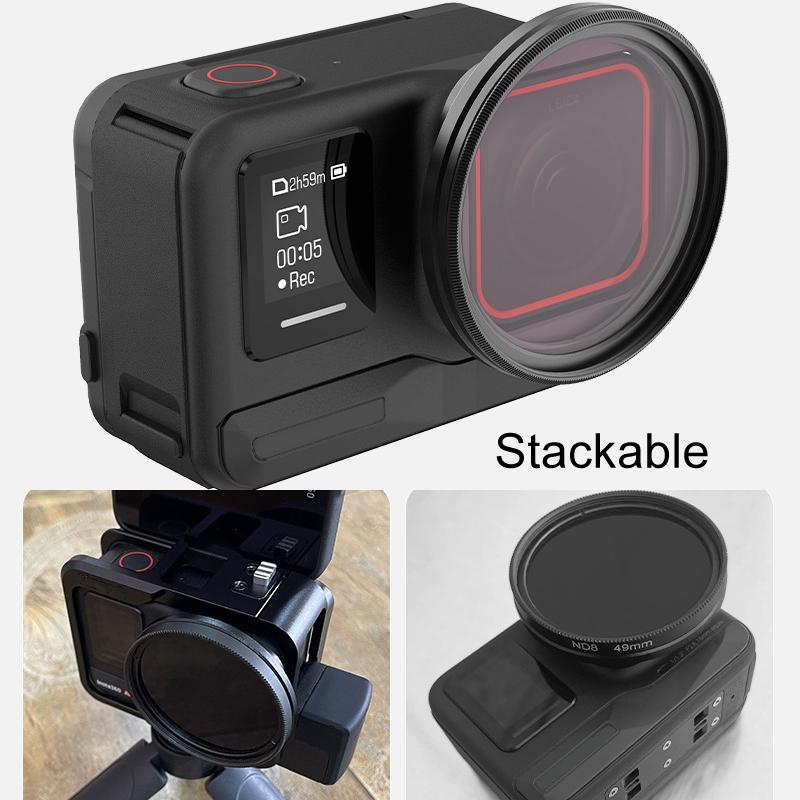 Metal Protective Frame For Insta360 Ace Pro With Filter Support-1915198425771675653