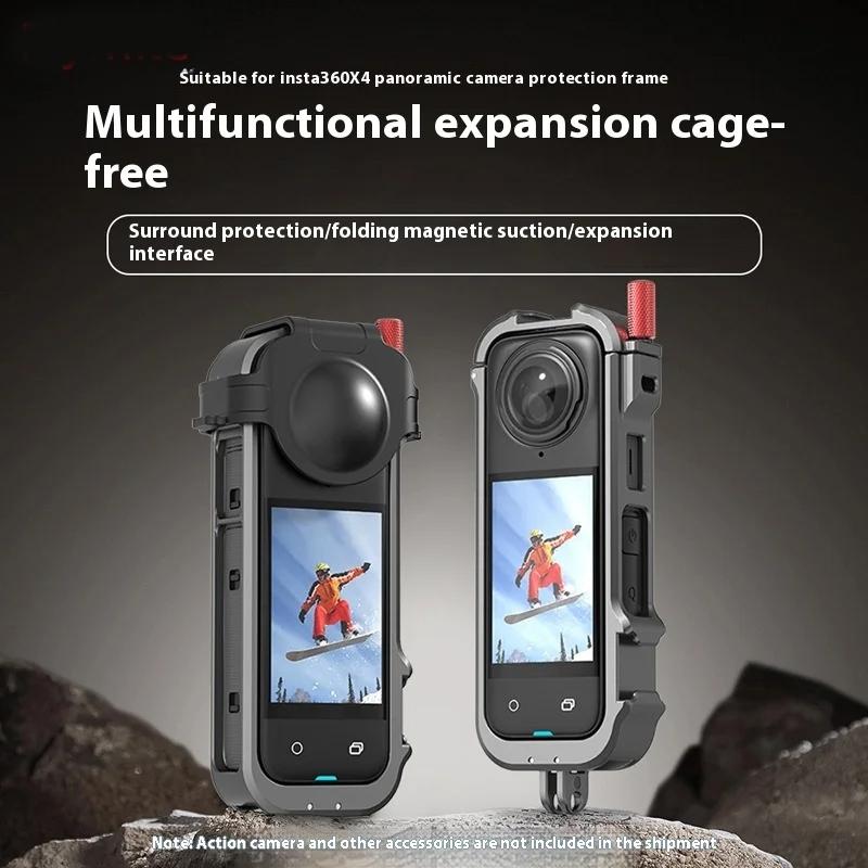 Expand Your Insta360 X4 Action Camera With Rabbit Cage Bracket-1915197738929229825