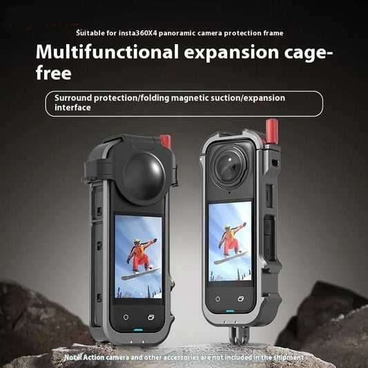 Expand Your Insta360 X4 Action Camera With Rabbit Cage Bracket-1915197738929229825