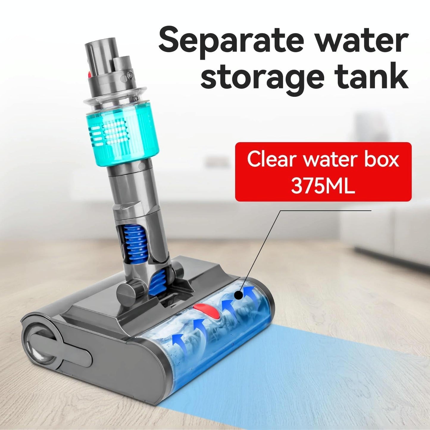 Versatile Wet / Dry Mopping Head For Dyson Vacuums-1922443388314062850