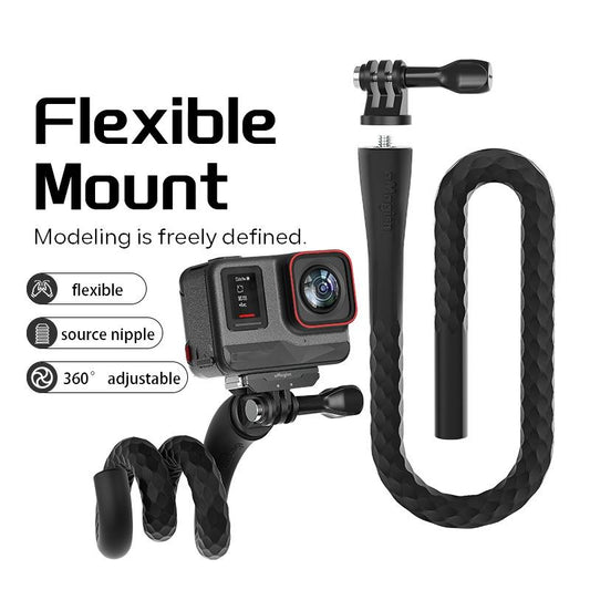 Flexible Octopus Stand For Sports Camera Vlogging - Cycling Accessory-1915197548742709249