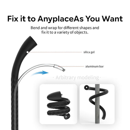 Flexible Octopus Stand For Sports Camera Vlogging - Cycling Accessory-1915197548742709254