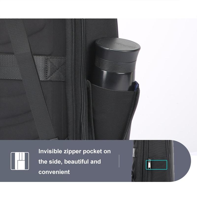 Waterproof Laptop Backpack With Usb & Type-C Port - Large Capacity Black-1915196909652414468