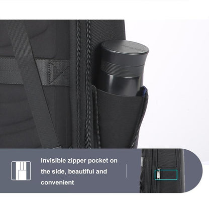 Waterproof Laptop Backpack With Usb & Type-C Port - Large Capacity Black-1915196909652414468