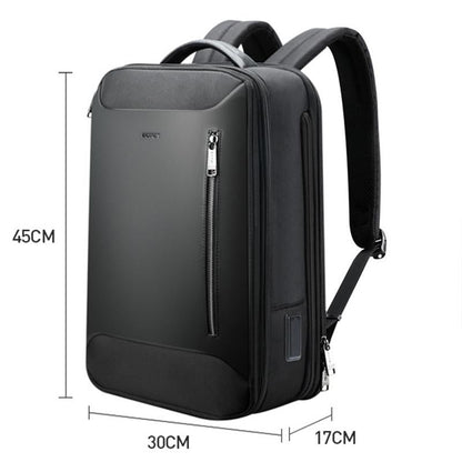 Waterproof Laptop Backpack With Usb & Type-C Port - Large Capacity Black-1915196909652414470