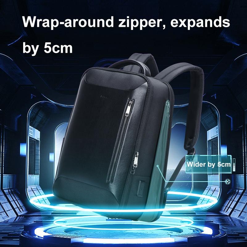 Waterproof Laptop Backpack With Usb & Type-C Port - Large Capacity Black-1915196909652414472