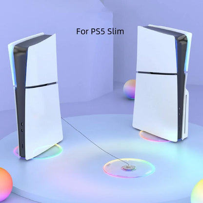 Vertical Storage Bracket For Ps5 Slim - Simple Rgb Colourful Transparent-1915196916178751489