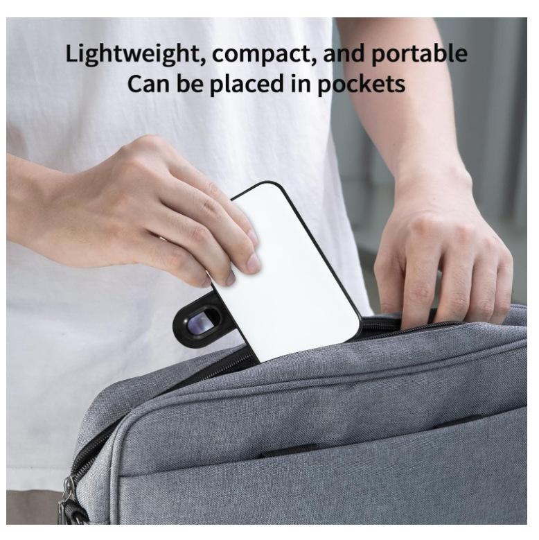 Rechargeable Selfie Light For Phone Laptop Tablet - Black-1943465051562315782