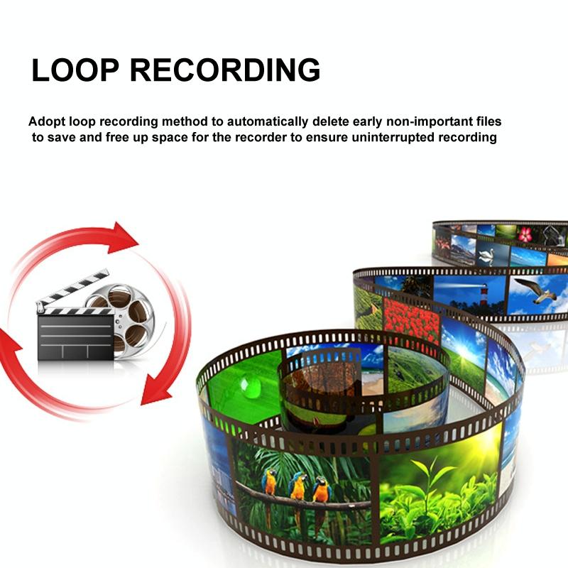 1080P Wifi Dash Cam With 170 Degree Wide Angle Lens - Hidden Car Recorder Black-1915196965168222212