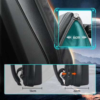 Waterproof Business Laptop Backpack - Large Capacity With Password Lock-1915196870649581577