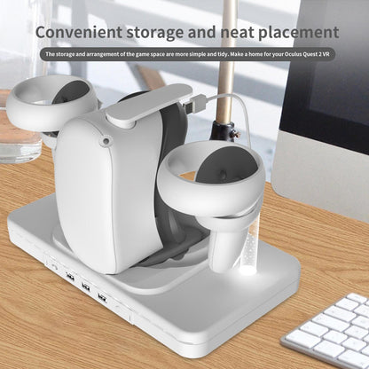 Meta Quest 2 Wireless Vr Charger With Colourful Base-1915196873656897537